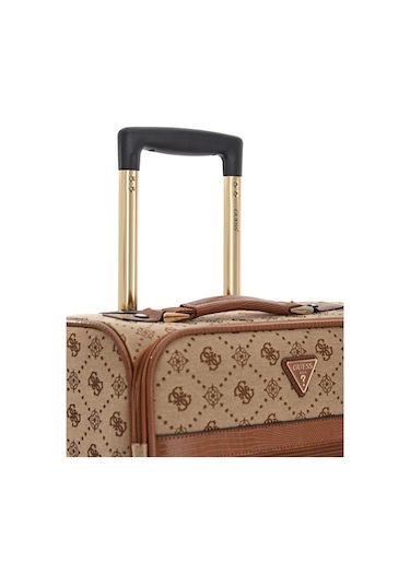 Guess Melinda Logo Unisex Kabin Boy Valiz Twlp9902983 Kahverengi