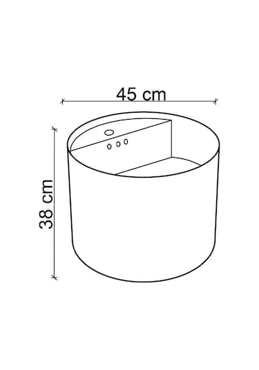 Lena - Tezgah Üstü Monoblok Lavabo Yuvarlak Yarım Outlet - E-252- Diğer