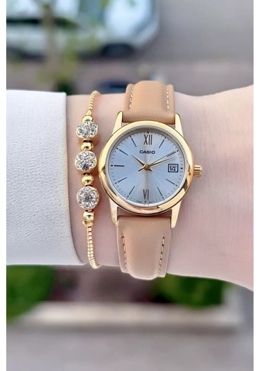 Casio Csıste237 Kadın Kol Saati Altın