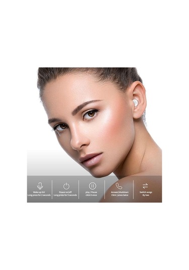 Mini Kablosuz Kulaklıklar Gizli Bluetooth Kulaklıklar