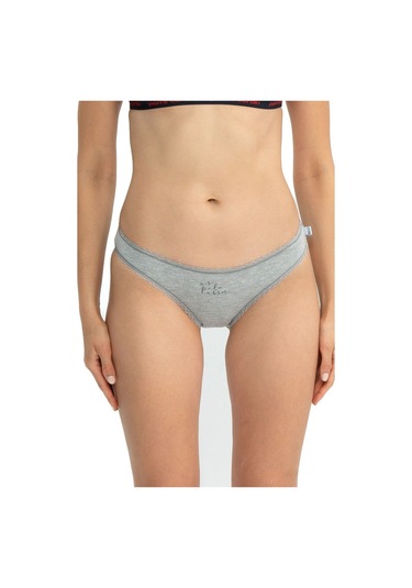 U.s Polo Assn. 66432 Kadın Karışık Desen Pamuklu 3'lü Slip Külot-mavi Mavi