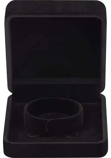 Willowhaven 6 Adet Kırmızı Kadife Bileklik Kutusu Altın Renk Menteşeli - Zarif Takı Saklama Kutusu