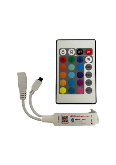 Doraled Tuya Destekli Bluetooth Kontrollü RGB Şerit Led Kontrol Cihazı 5-24V