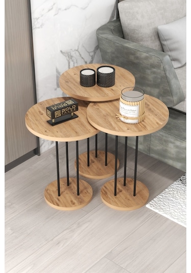 Zigon Sehpa Terra Atlantik Çam