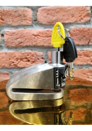 Motosiklet B-lock 10 Çelik Alarmlı Disk Kilidi 10 Mm Sra 120db Motor Disk Kilit