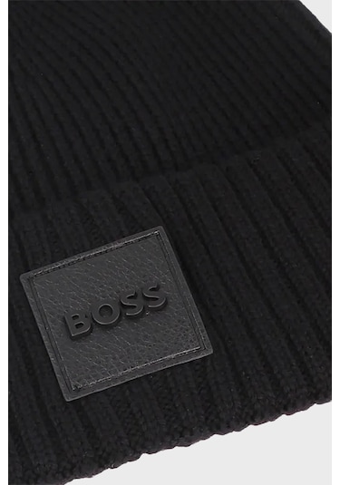 Boss Erkek Bere 50522426 001 Siyah Siyah