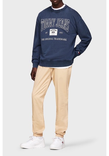 Tommy Jeans Erkek Pantolon Dm0dm19487 Ab9 Bej