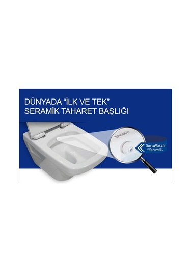 Duravit Klozet Özel Kutulu Durastyle Asma  Kapak Dahil 45363900A1