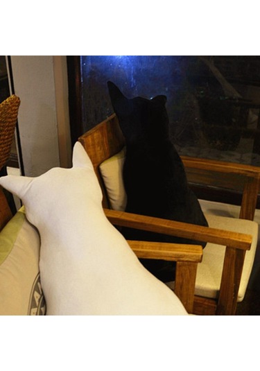 Suntek Yaratıcı Kedi Geri Çocuklar Peluş Oyuncak Yastık