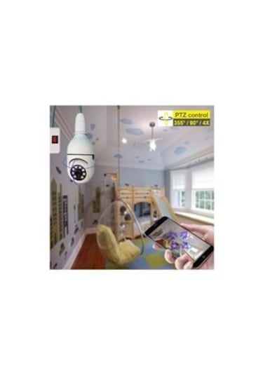 İronix Tp2 3mp İp Wifi Full Hd 8 Led Gece Görüşlü Hareketli Ampul Kamera