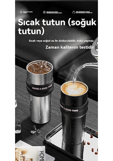 Araba Paslanmaz Çelik Büyük Kapasiteli Bardak-gizemli Hayalet