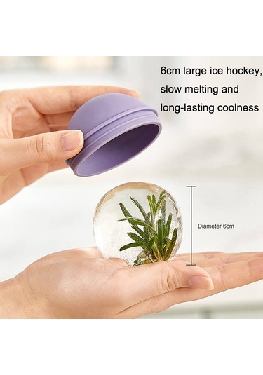 2 Adet Ev Viski Ampulü Buz Topu Buz Küpü Huni İle Silikon Kalıp Gök Mavisi Mavi