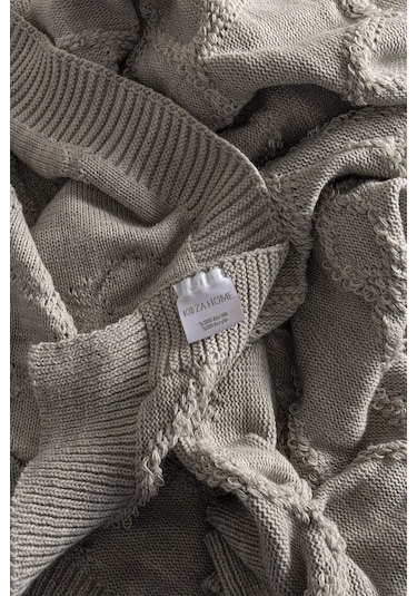 Espuma De Mar Vizon Çift Kişilik Battaniye 200 X 220 37135 Vizon