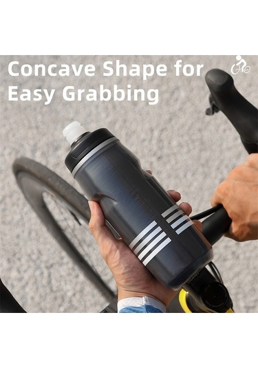 Wondernest Yp0721046 Yok Yalıtımlı West Su Spor Şişesi Sıkma Sertifikalı Pp5 Mavi Kabı Içermez Fda Bpa Free Bisiklet Bıkıng 620ml - Fe Mavi