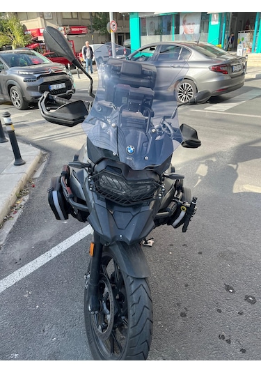 2023-25 Bmw F800 Gs Uzun Ön Cam Açık Füme Zeus 4mm 52cm F800gs