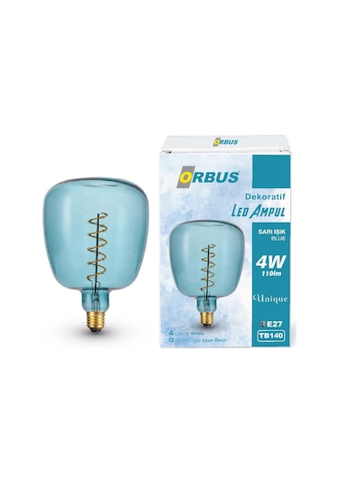 Dekoratif Led Ampul Blue 4w 110lm Tb140