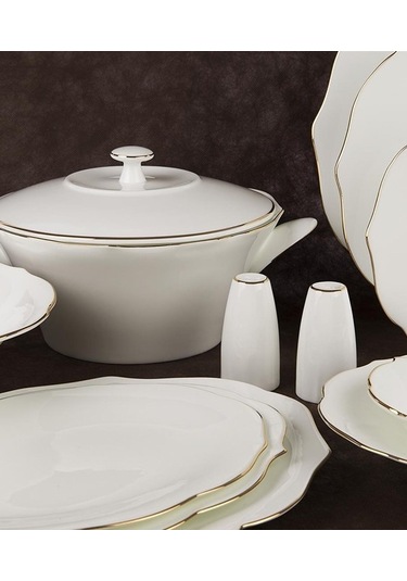Mikasa Moor Bellini Gold Yemek Takımı 74 Parça 12 Kişilik