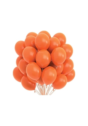 Pastel Balon Turuncu 10 Adet TURUNCU