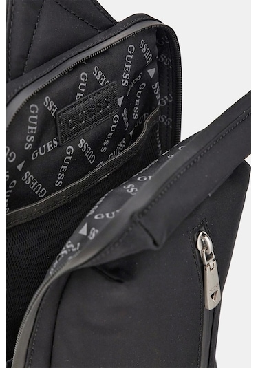 Guess Erkek Siyah Milano Çapraz Çanta T/u Çok Renkli
