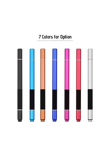 Padalink Wk-125 Altın Çiftli Dokunmatik Kalem Seti: Yazma Ve Çizim İçin İki Fonksiyonlu Stylus, 2 Kalem + 2 Yedek Uç + 2 Disk İçerir