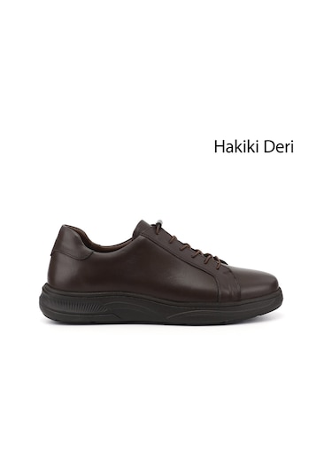 Gönderi(R) Gönderi R Erkek Kahverengi Bağcıklı Hakiki Deri Sneaker Ddma85142873