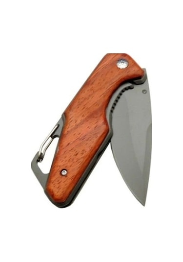 Gerber Kancalı Ahşap Çakı X27a 19 Cm Haki