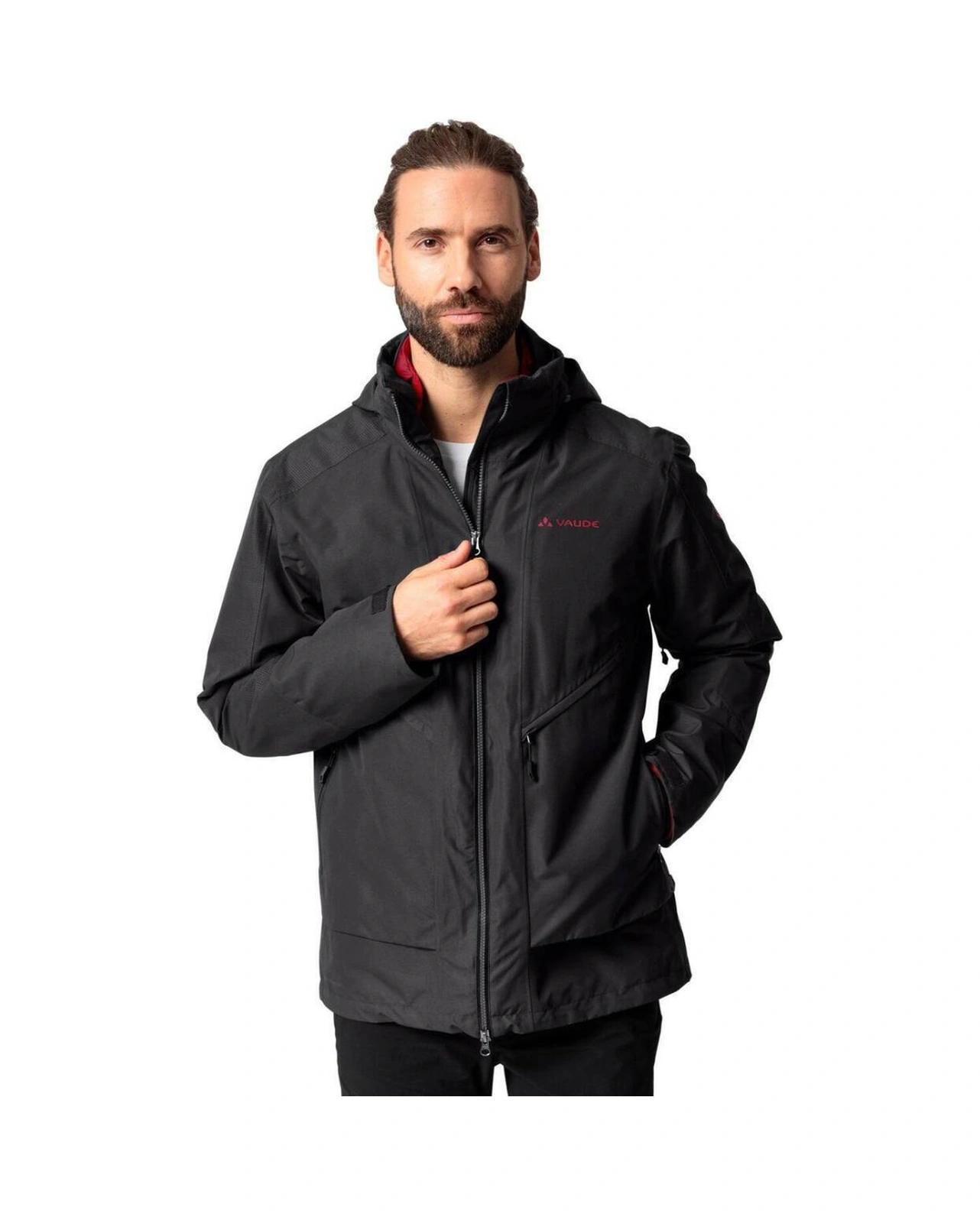 Vaude Elope 3in1 Outdoor Erkek Ceket 42434 Black