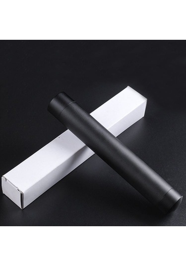 Falconetti Rd03 Alüminyum Tekli 64 Ring Puro Kılıfı Puro Kutusu Siyah