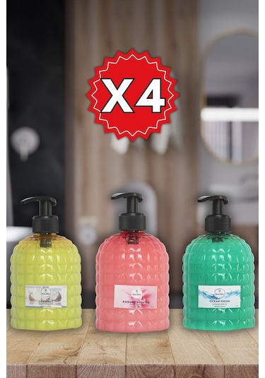 Sıvı Sabun Avantaklı Karma Paket 12 Adet