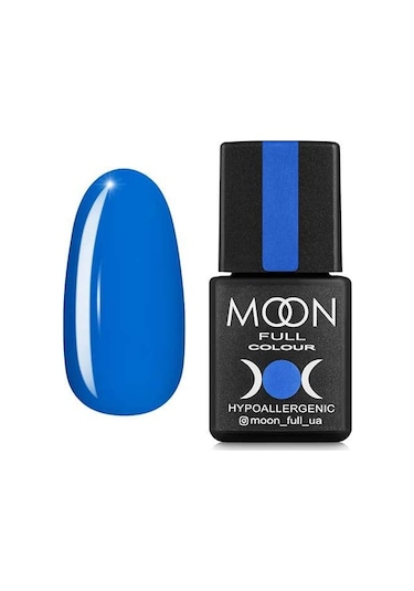 Moon Full Kalıcı Oje Classic Parlak Mavi No:182