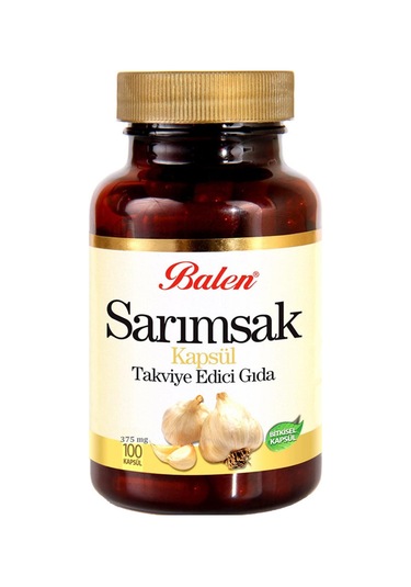 Balen Sarımsak Kapsül 375 Mg 100 Kapsül X 2 Adet