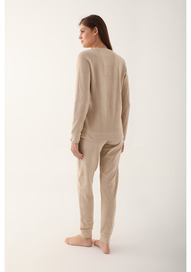 Arnetta Kadın Krem 2'li Takım Krem