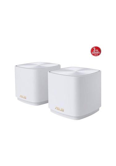 Asus Zenwıfı Xd4 Plus Ax1800 Aimesh Router 2-li Paket Beyaz