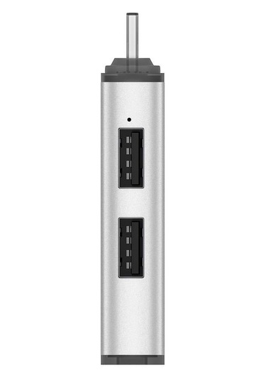 Apera BN10 Macbook ve Android İçin 3in1 Alüminyum Type-C to Adaptör