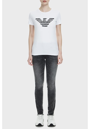 Armani Exchange Bayan Kot Pantolon S 6Gyj01 Y2Hmz 0903-Gri