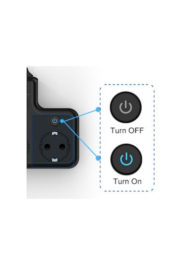 Vkemall 4000w Beyaz Avrupa Standartı 4lü Priz: 3 Usb-a + 1 Usb-c Port, 10cm Kablolu, Duvar Montajlı Çok Fonksiyonlu Soket Diğer