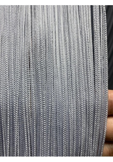 İP PERDE ZİNCİR GRİ RENK 300 x 280 CM Gri