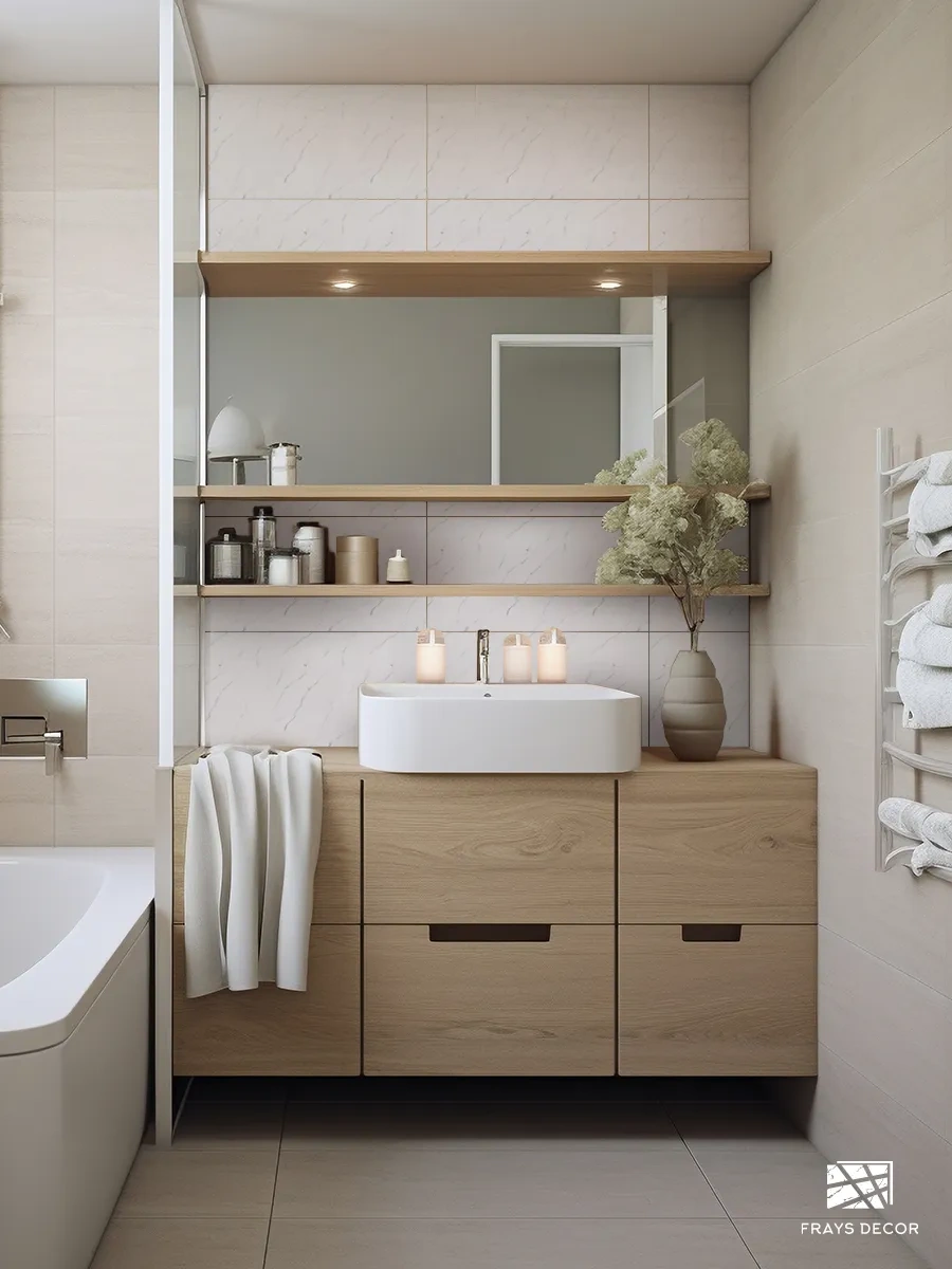 Frays Decor Banyo Veya Mutfak İçin Kendinden Yapışkanlı Duvar Panelleri 187030539