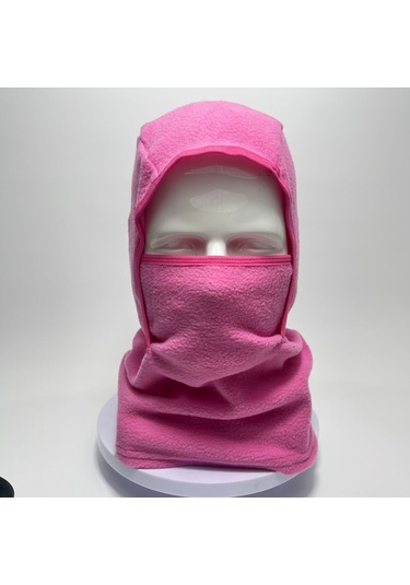 Geeroyoo Kışlık Kayak Maskesi - Rüzgar Ve Soğuktan Koruma, Yünlü Boyun Isıtıcı, Erkek-kız Çocuklar İçin Pembe Renkli Outdoor Kullanıma Uygun Çok Renkli