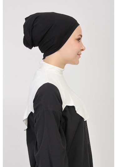 Düz Balıkçı Yakalı Kurtarıcı Boyunluk Ekru