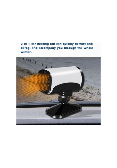 Ranyeek 24v Otomobil Isıtıcı Fanı: Hızlı Kar Yağma Ve Sis Temizleme, Çok Açı Ayarı, Kolay Kullanim