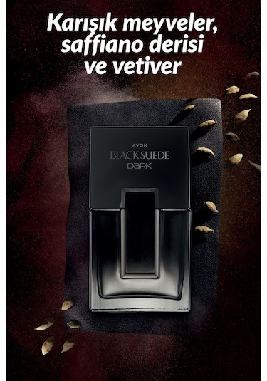 Avon Black Suede Dark Erkek Parfüm EDT 75 ML
