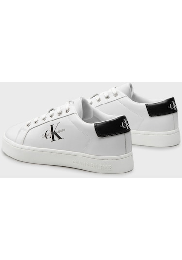 Calvin Klein Erkek Ayakkabı Ym0Ym00491 Yaf Beyaz (554998531) Beyaz