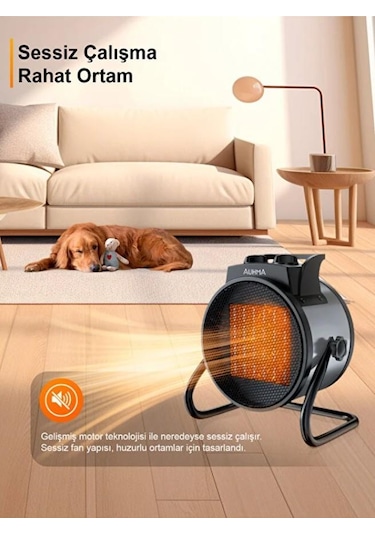 Elektrikli Isıtıcı Fan 3000w Hızlı Ve Sessiz Isıtma