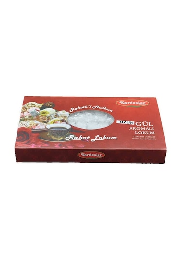 Kardeşler Gül Aromalı Uzun Hediyelik Lokum 3 x 700 G