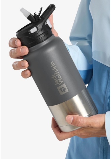 Jack Wolfskin Saima Insulated Straw Termos 0.95l Gri