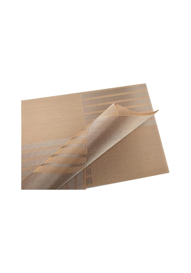 Yeşil 4 Adet Placemats Yemek Masası Yer Paspasları Seti Kaymaz Yalıtım Pvc Yerleştirme Su Geçirmez Isıya Dayanıklı Mutfak Masa Paspasları Yeşil