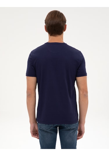 Pierre Cardin Erkek Lacivert Tişört Basic 50320102-vr033 Lacivert
