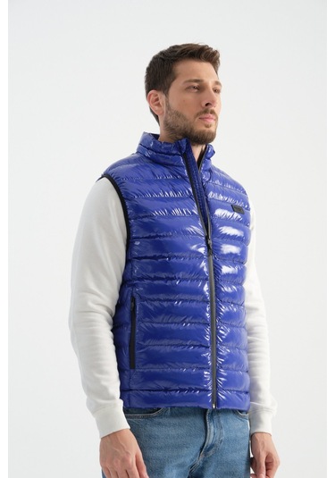 Shooter Sportswear Erkek Parlak Yelek Luxe Bej Sax