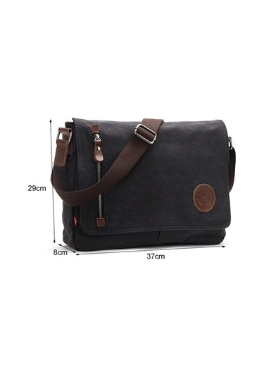 Wondernest Augur 8501 Erkek Günlük Kanvas Omuz Messenger Kolay Kullanıcı Çanta Altın